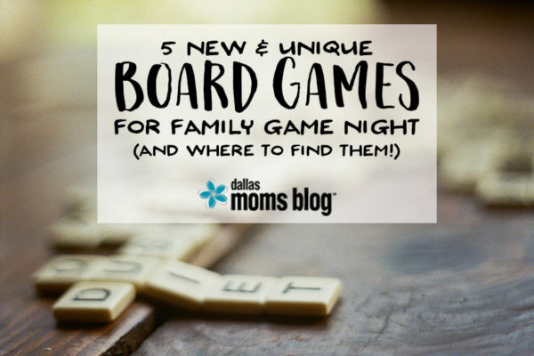 5 New Board Games for Family Game Night - Megan Harney for Dallas Moms Blog